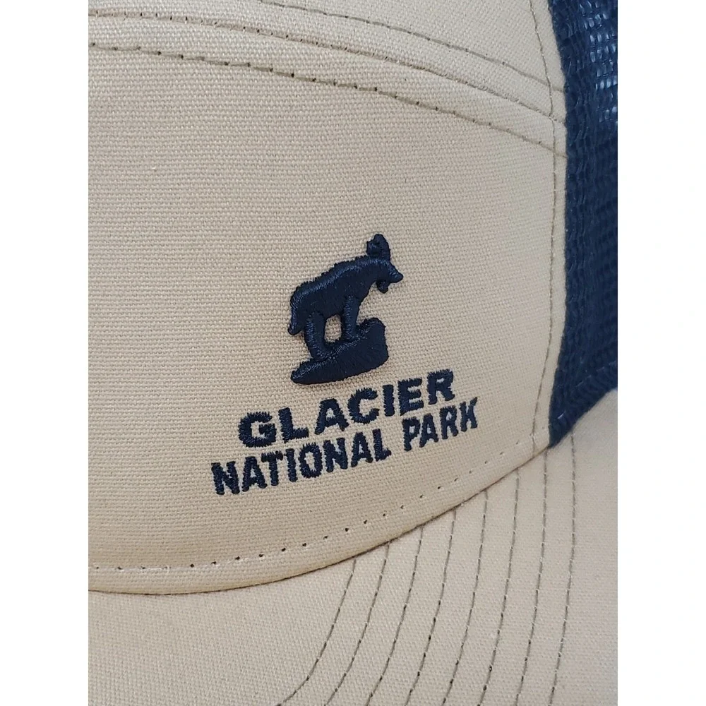 Glacier National Park Ball Cap Hat Mesh Snapback Legacy Adjustable